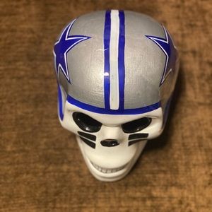 Dallas Cowboys Skull votive fixture “Happy Endings”